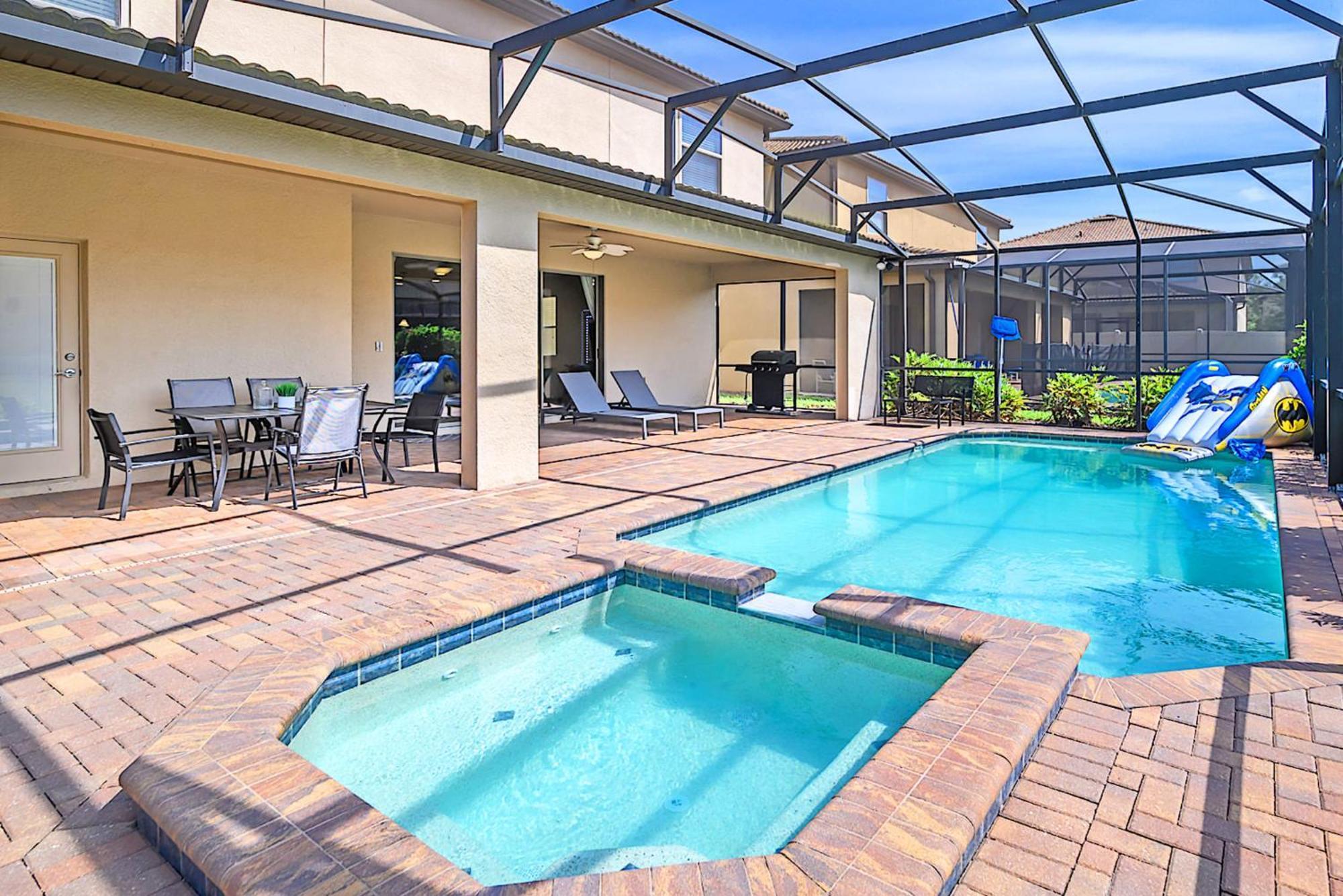 8Br Resort Home W Pool Hot Tub And Theatre Loft Kissimmee Ngoại thất bức ảnh