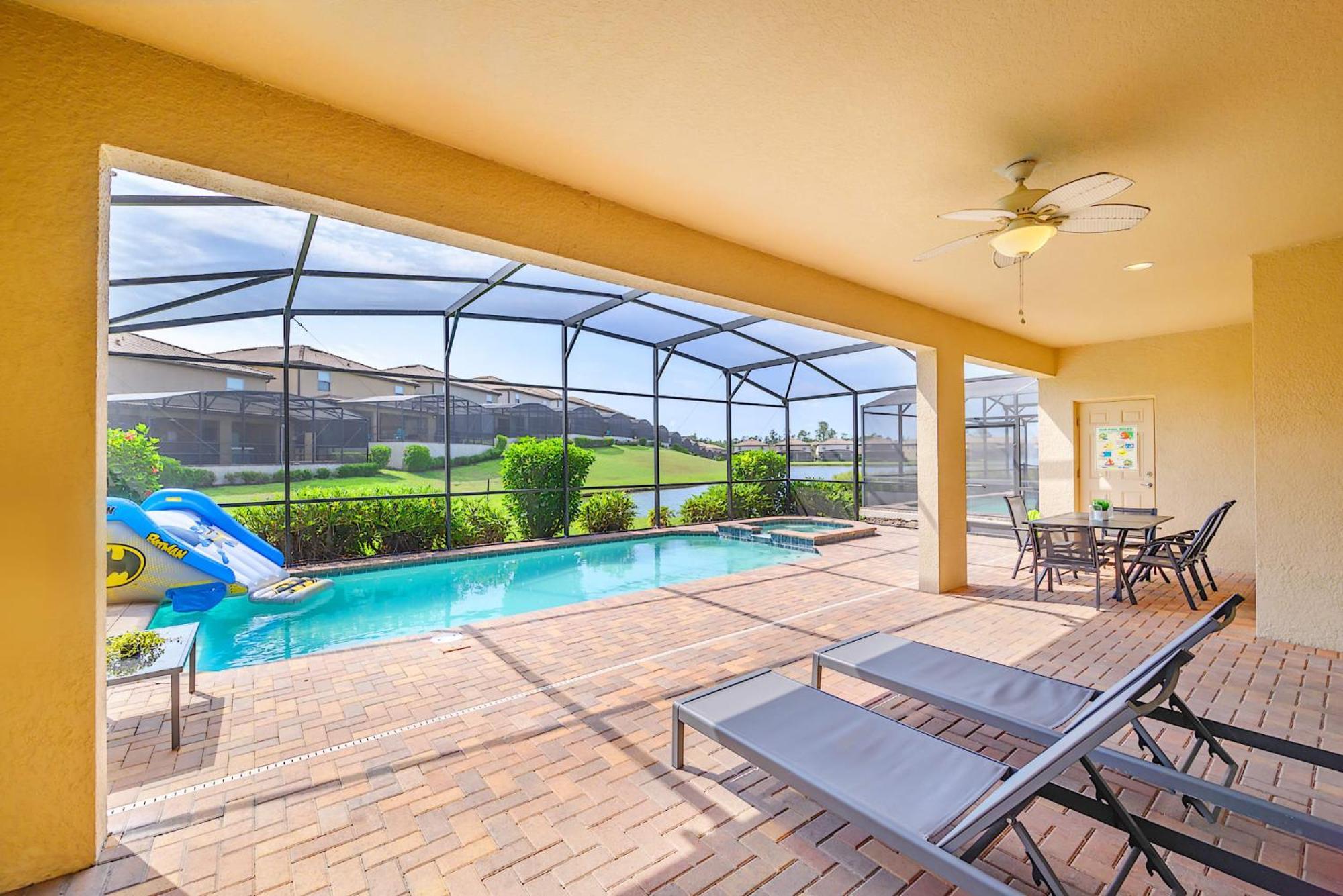 8Br Resort Home W Pool Hot Tub And Theatre Loft Kissimmee Ngoại thất bức ảnh