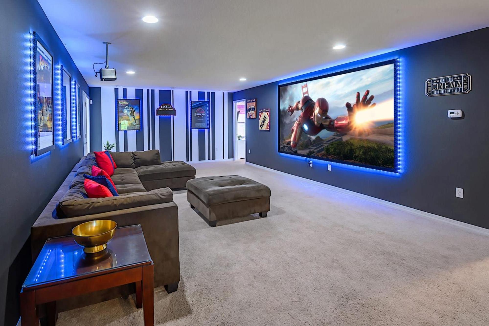 8Br Resort Home W Pool Hot Tub And Theatre Loft Kissimmee Ngoại thất bức ảnh