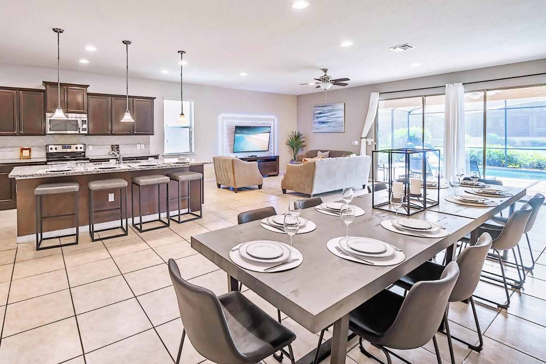 8Br Resort Home W Pool Hot Tub And Theatre Loft Kissimmee Ngoại thất bức ảnh