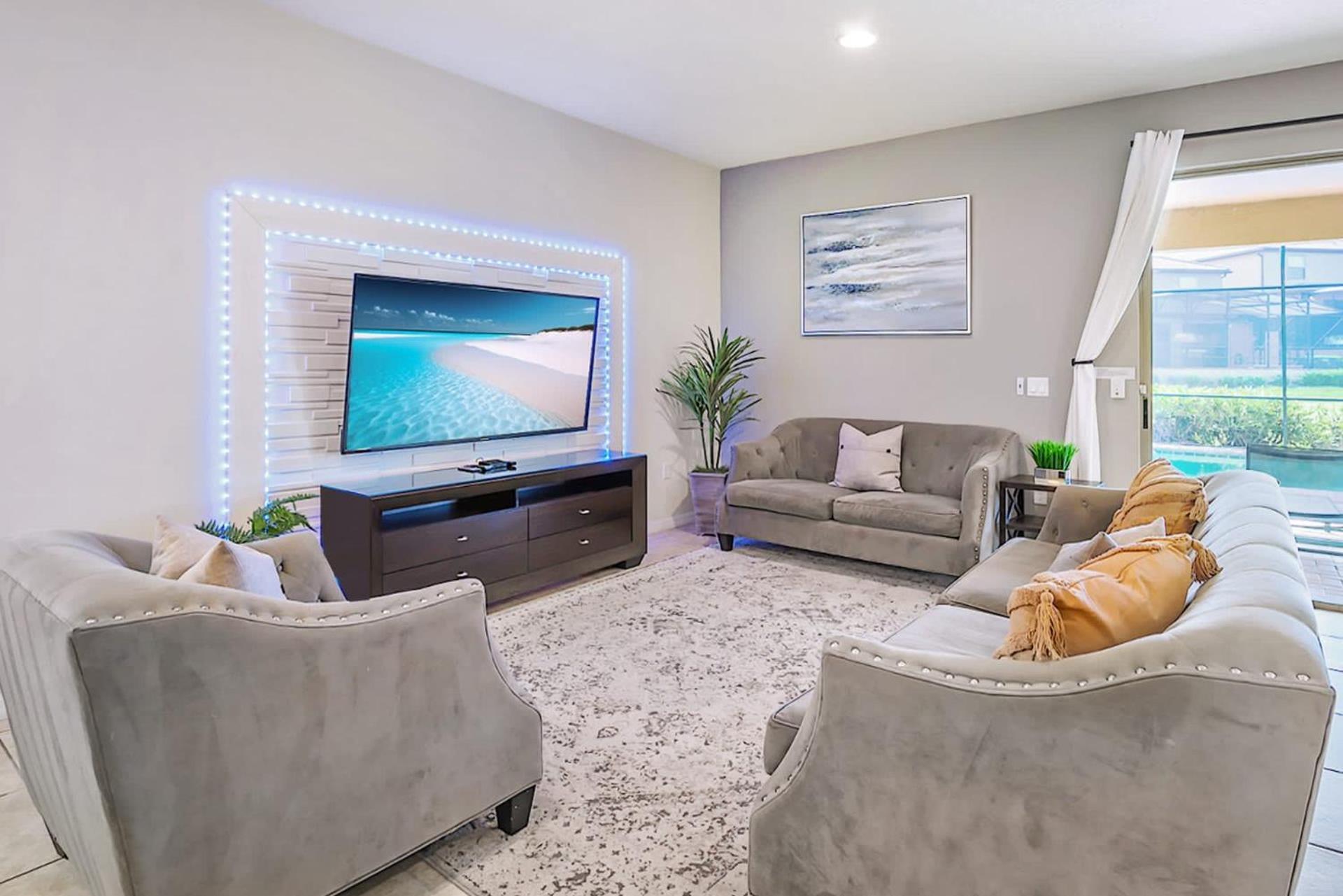 8Br Resort Home W Pool Hot Tub And Theatre Loft Kissimmee Ngoại thất bức ảnh